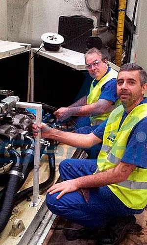 Manutenção de bomba hidráulica